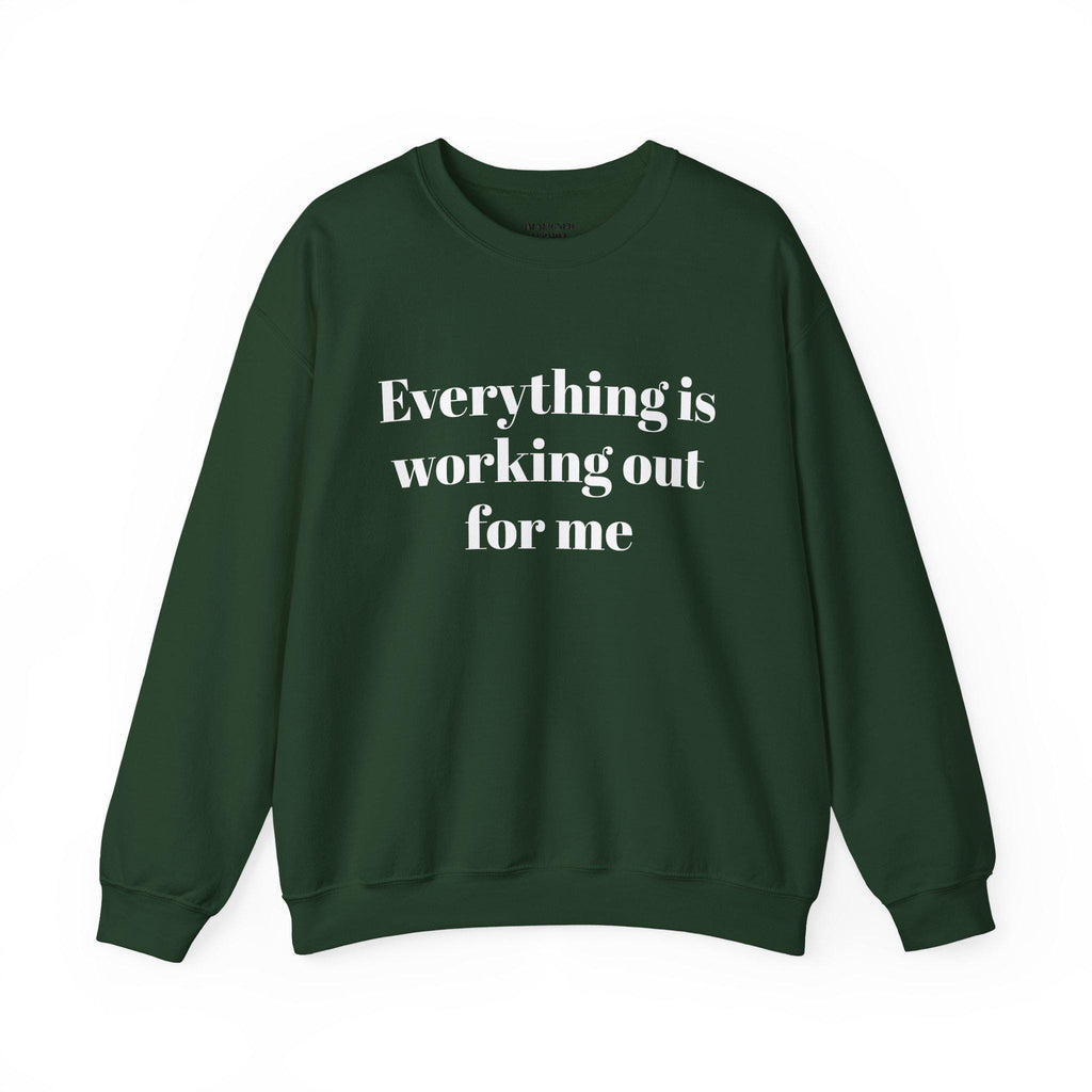Affirmation Manifestation Mindset Sweatshirt | Abundance Mindfulness