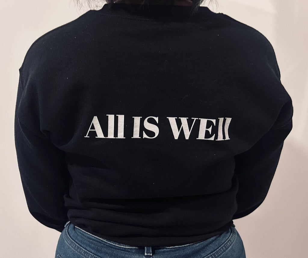 Affirmation Apparel Crewneck Sweatshirt | Positive Quote, Minimal Typography